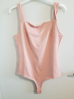 ReoRia Pale Pink Sleeveless Bodysuit